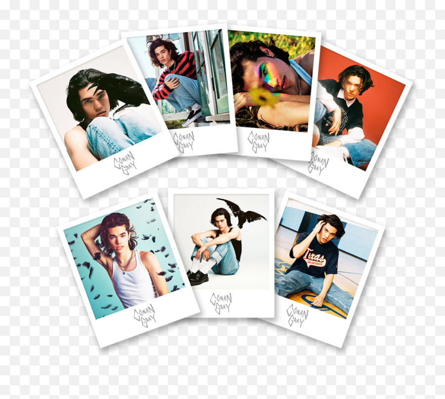 Polaroids Conan Gray - Leisure Emoji,Lero Lero Emoji