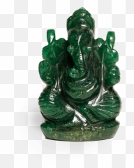 Aventurine Ganesh Statue - Solid Emoji,Muse Pouring My Emotion