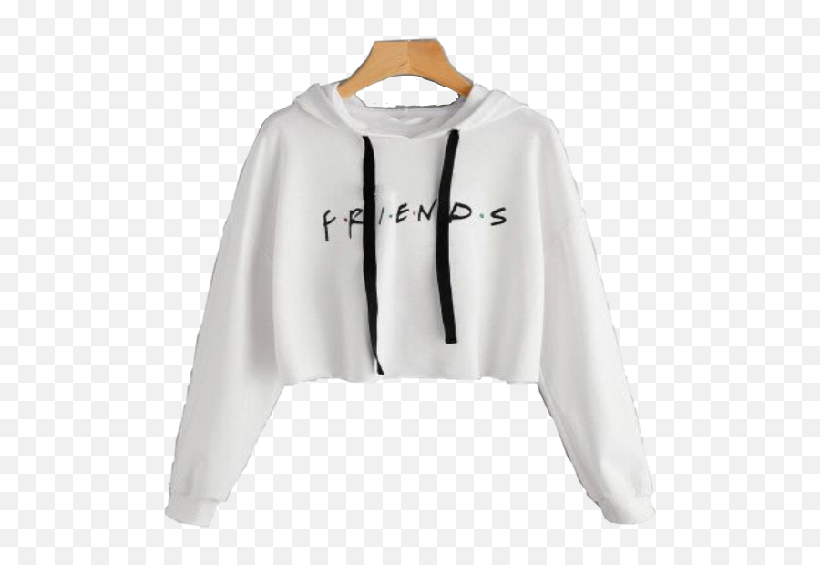 Croptop Sweater Sweatshirt Hoodie - Sweatshirt Cropped Hoodie Emoji,Emoji Crop Top Sweater