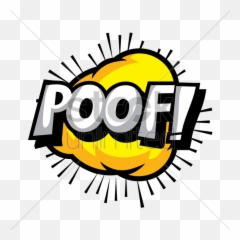 Poof Comic Effect Transparent Png - Poof Png Emoji,Beam Emoticon Size