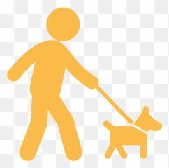Nuestros Servicios - Spluty Silhouette Dog Walking Emoji,Emoji De Pasear Perro