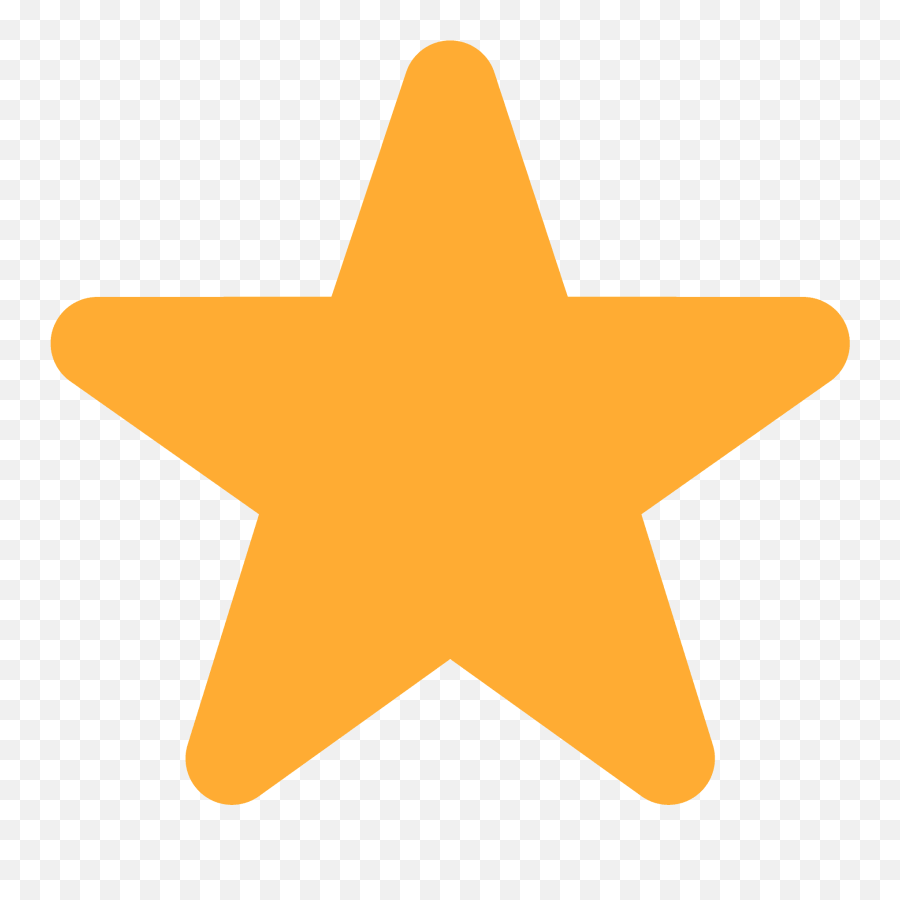 Star Emoji - Star With Soft Edges,Unicode Emoticons Discord