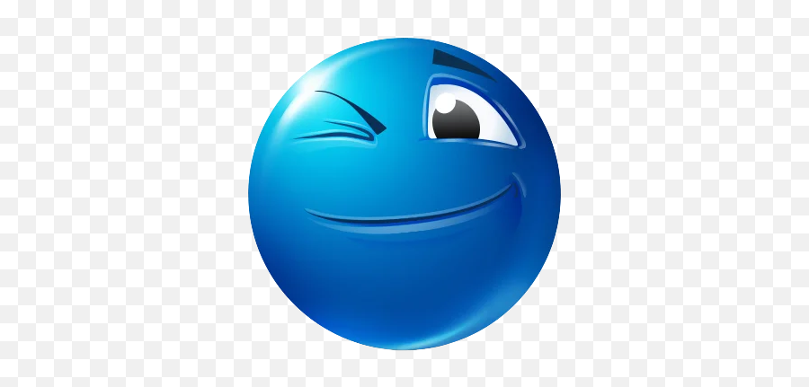 Telegram Sticker From Blue Emotions Pack Emoji,Blue Emojis