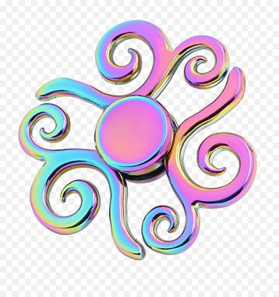 Rainbow Fidget Spinner Png Image With Transparent Background Emoji,Figet Spinner Emoji