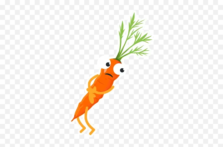 Vegetables Emojis Stickers For Whatsapp,Carrot Emoji