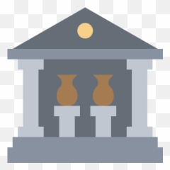 Museum Roman Temple Buildings Icon In Public Services Emoji,Temple Emoji