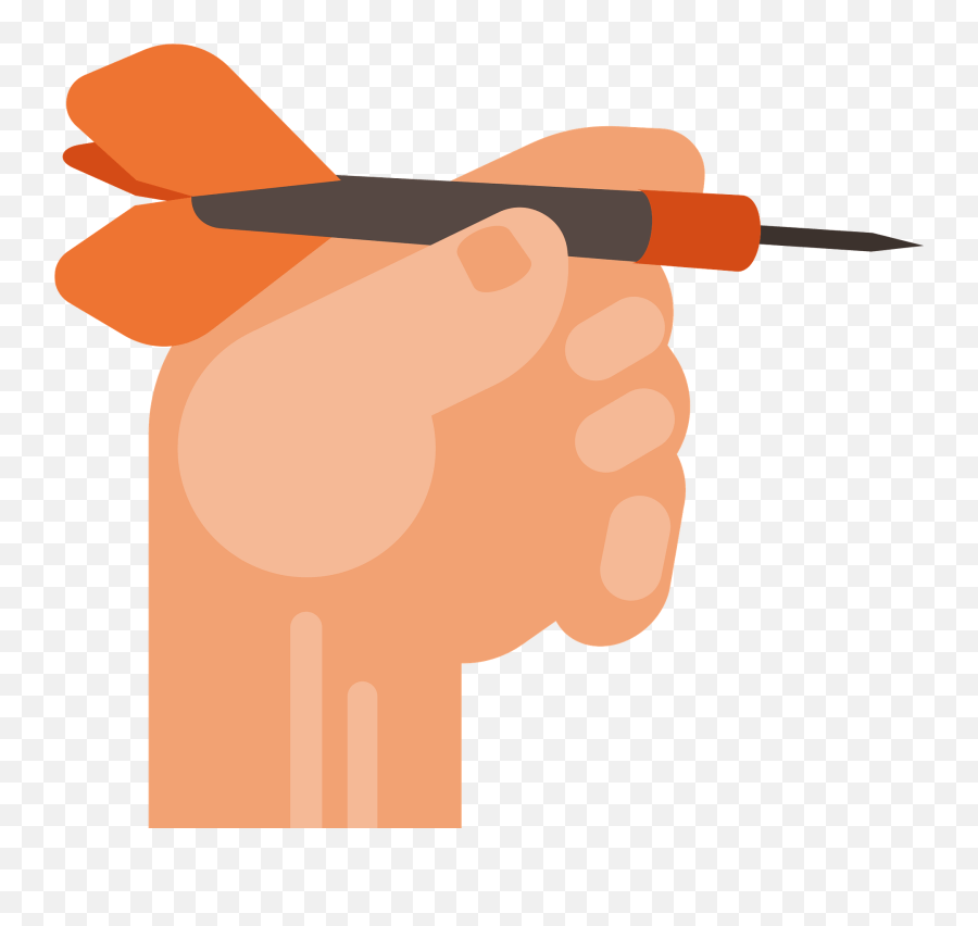 Throwing Darts Hand Clipart Free Download Transparent Png Emoji,Emoji Codes For Computer Dartboard