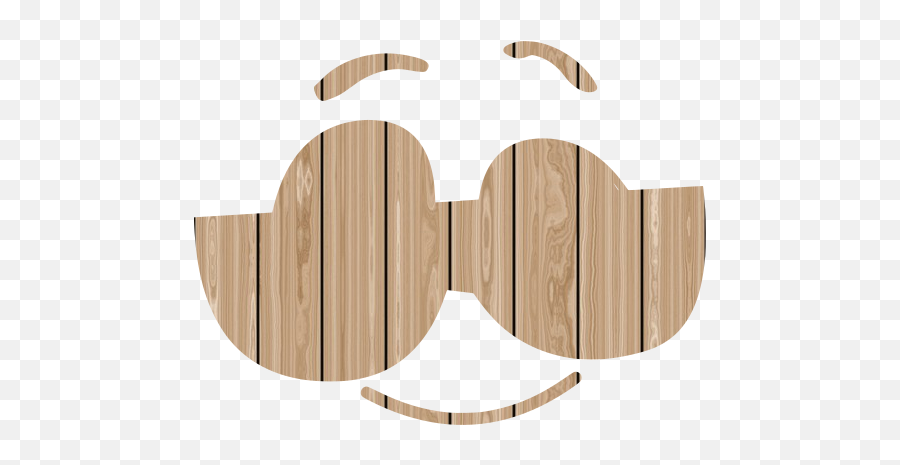 Wood Planks 010 Emoticon Emotion Face Cool - Free Images Emoji,Cool Face Emoji