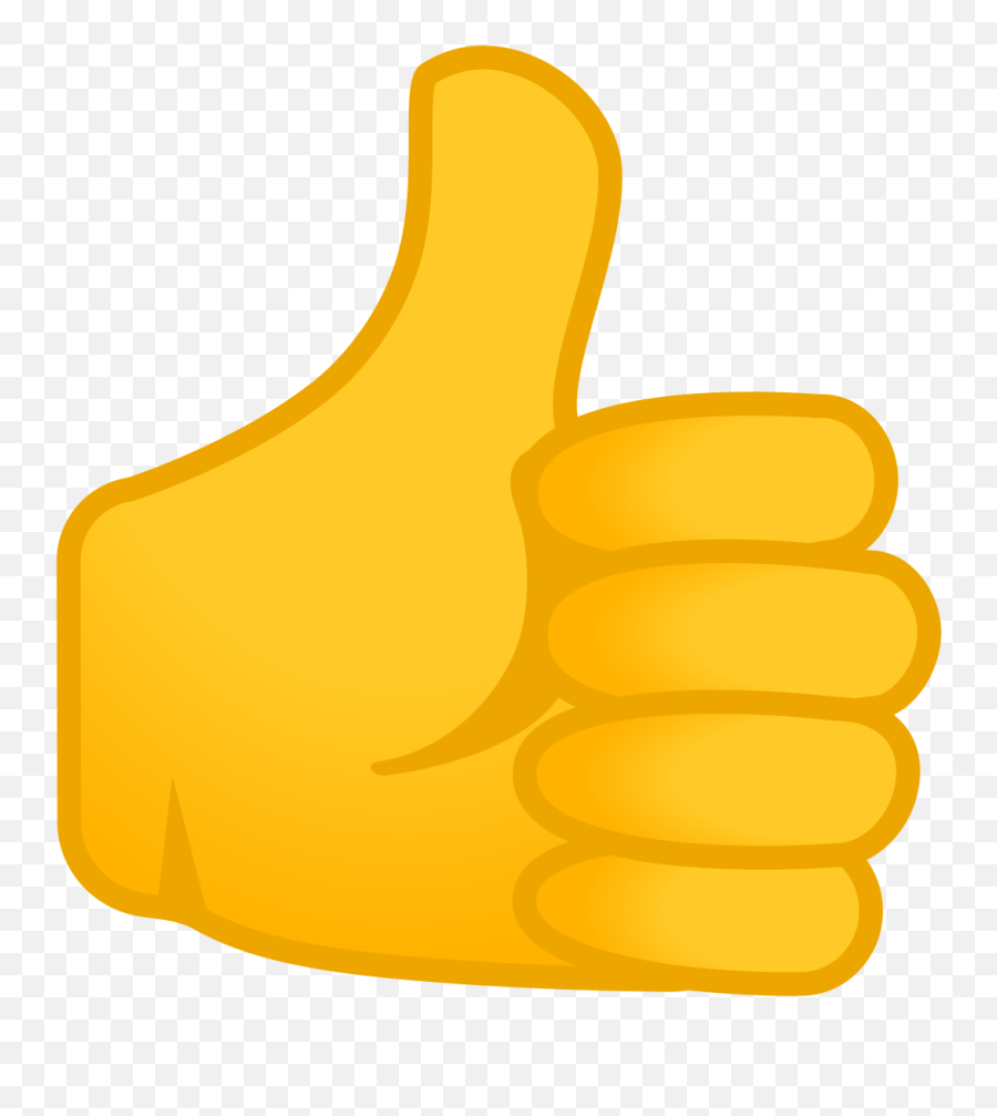 Noto Emoji Oreo 1f44d - Thumbs Up Icon,A-ok Emoji