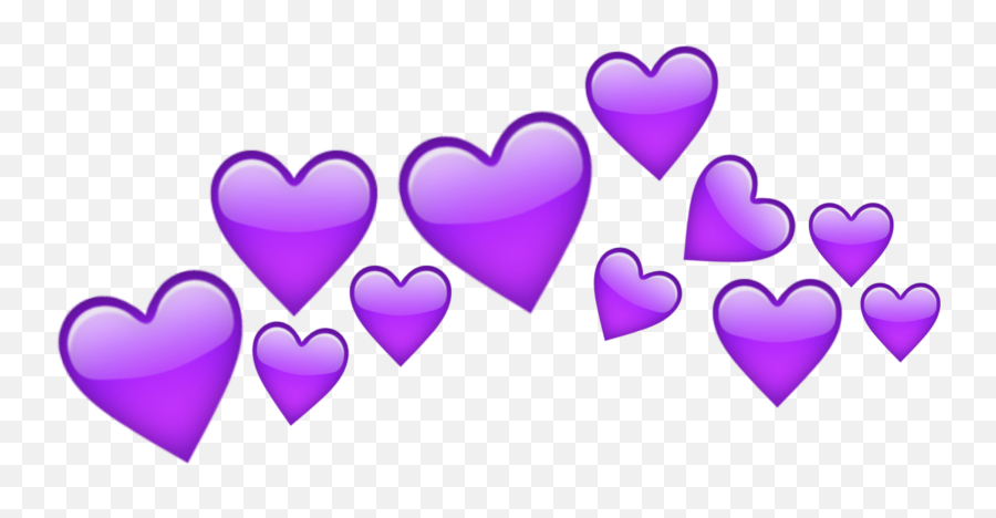 Purple Heart Headband Purpleheart - Purple Heart Emoji Headband,Purple Heart Emoji Png