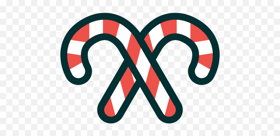Candies Candy Canes Canes Christmas Sweets Xmas Icon - Candy Canes X Mas Emoji,Emoji Candies