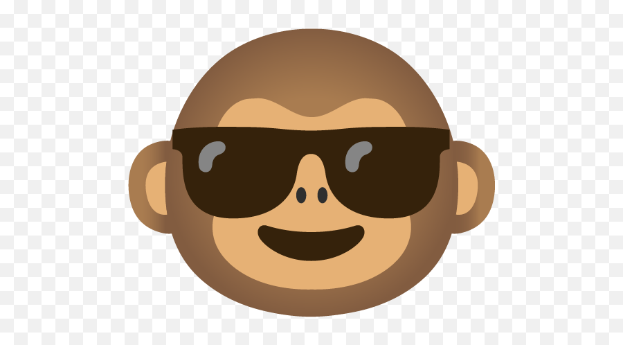 Swag Monkey Cursedemojis - Happy Emoji,Monkey Emojis