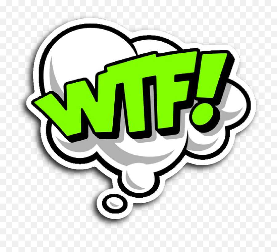Comic Text Bubble Wtf Wtf Freetoedit - Wtf Comic Png Wtf Speech Bubble Png Emoji,Wtf Emoji Text