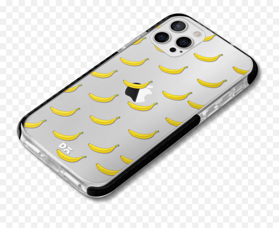 Dailyobjects Banana Icon Stride Clear Case Cover For Iphone 11 Pro - Smartphone Emoji,Emoticon Iphone 6 Case