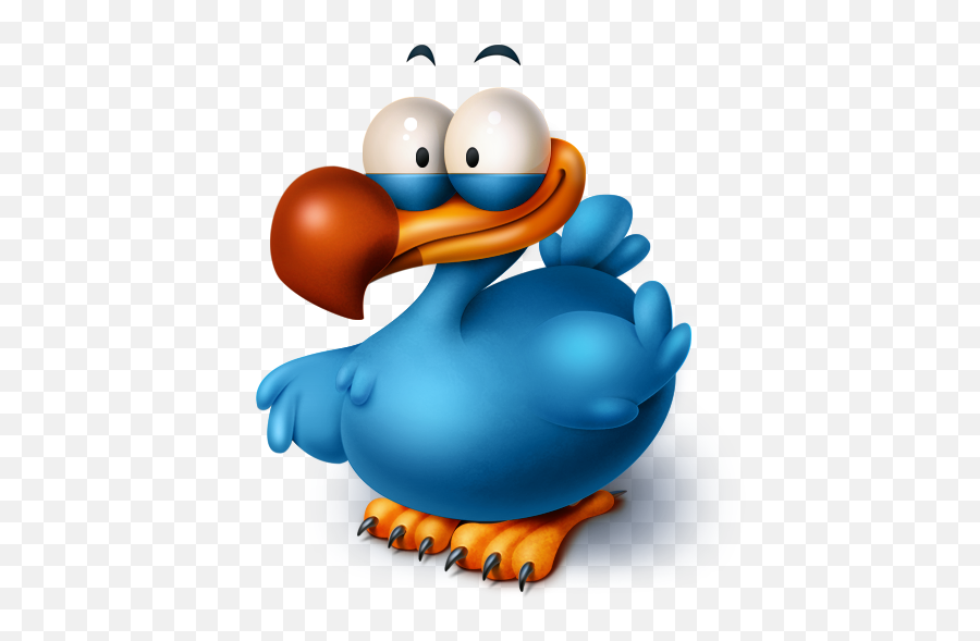 The Extinct Flightless Twitter Bird - Dodo Png Emoji,Twitter Bird Emoji