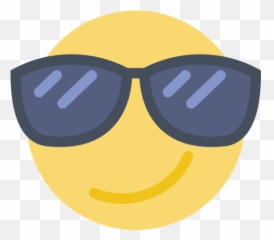 Emoticon Icon - Emoji Engreido,Sunglass Emoji