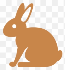 Rabbit - Hare Emoji,Rabbit Emoji