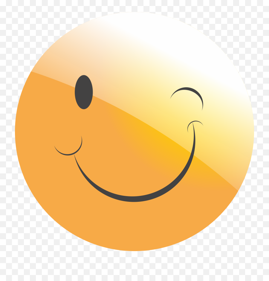 Emoticon Smiley Face Wink Png Picpng - Emoji Sticker Dp,Winky Emoji