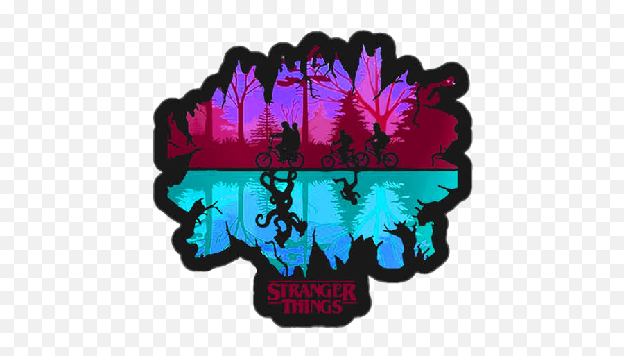 Strangerthings Sticker - Kawaii Dibujos De Stranger Things Emoji,Demogorgon Emoji