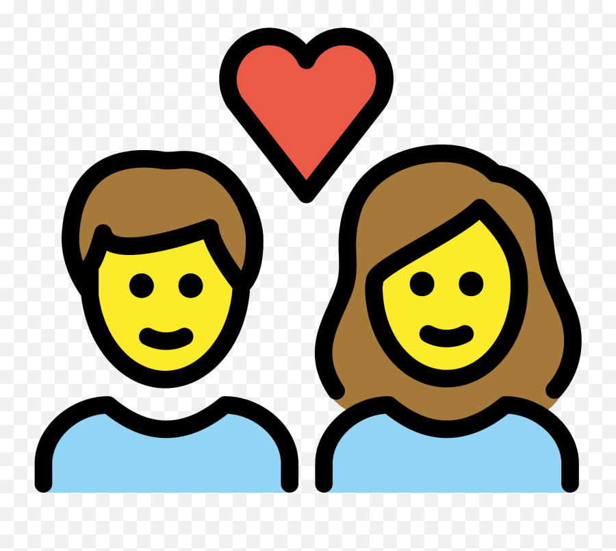 Couple With Heart - Emoji Meanings U2013 Typographyguru Mom And Dad Emoji,What Does The Blue Heart Emoji Mean