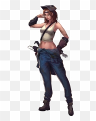 Black Survival Barbara Emoji,Survival Emoticons