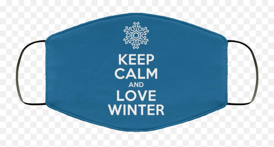 Keep Calm And Love Winter Face Mask - Travis Scott Cactus Jack Mask Emoji,Calm Face Emoji