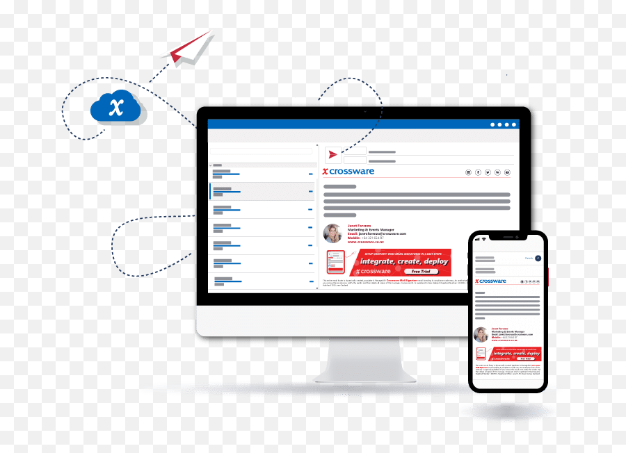 Crossware Mail Signature The Leading Email Signature - Smart Device Emoji,Where Are Lotus Notes Emoticons Stored