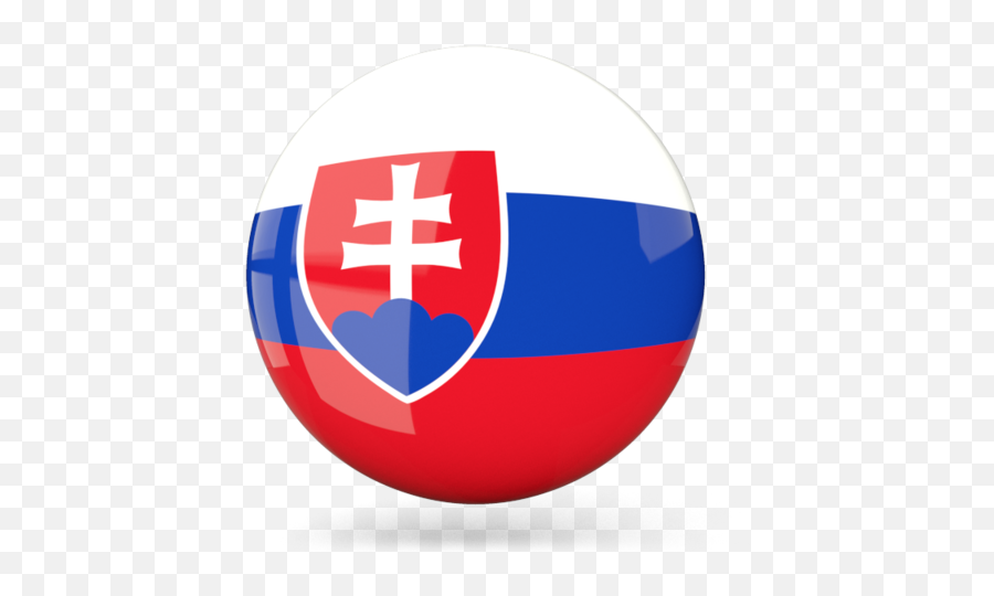 Slovakia Flag - Slovakia Flag Round Png Emoji,Slovakia Flag Emoji