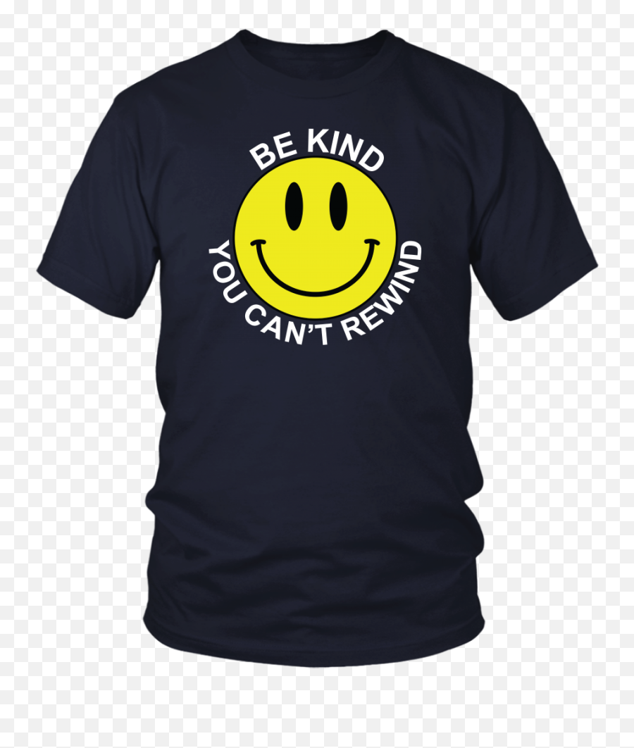 Anti - Bullying Tshirt Retro Be Kind You Canu0027t Rewind Unisex Tshirt Antibullying Smile R5 Emoji,Ou Emoticon