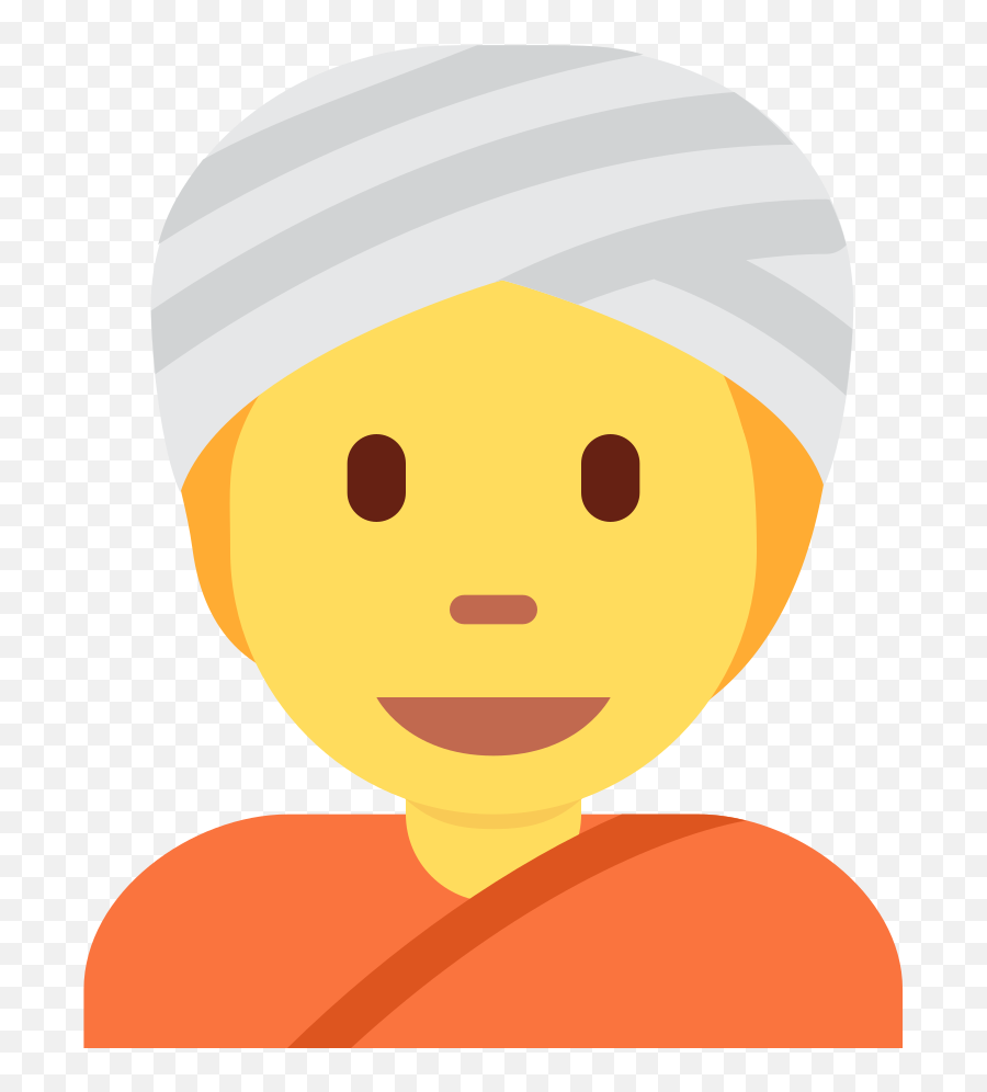 Religion Emoji Roundup - Different Facets One Face What Wearing Turban ...