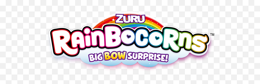 Rainbocorns Big Bow Surprise - Rainbocorns Big Bow Surprise Logo Emoji,Fell Off My Chair Surprise Text Emoticon