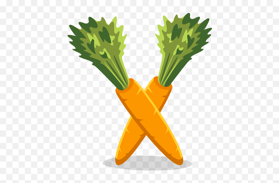 Carrots Vegetable Free Icon Of Veggies - Two Carrots Png Emoji,Vegetable Emoticon Png