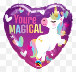 Childrenu0027s Balloons U2013 Love Partying - Qualatex Magical Unicorn Foil Balloon Emoji,Winnie The Poop Emojis