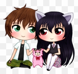 Anime - Fictional Character Emoji,Love Emotion Chibi