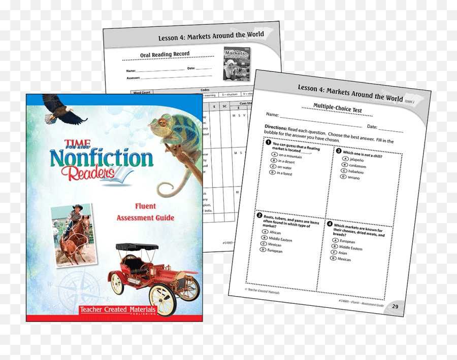 Time For Kids Nonfiction Readers Teacher Created Materials - Document Emoji,Fluency Assessment For Emotions