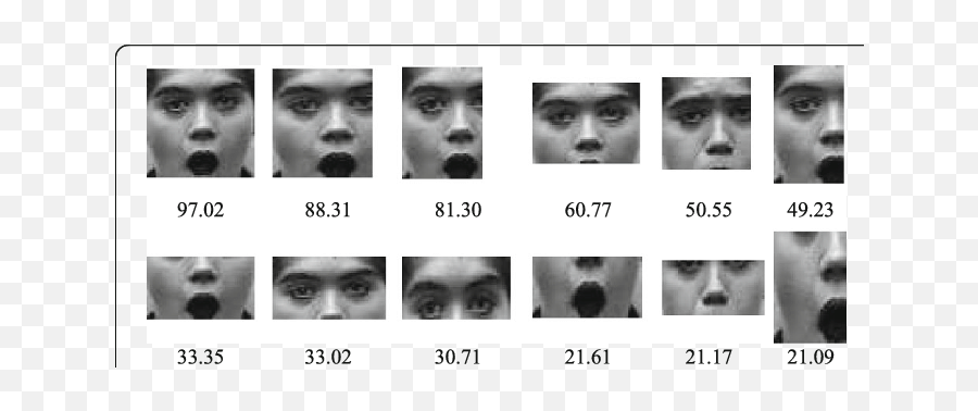 Face Regions With The Recognition - Hair Design Emoji,Aleix Martinez Emotion Faces