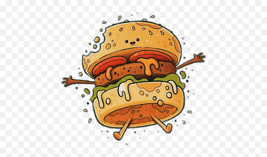 The Most Edited Hamburguesa Picsart - Hamburger Emoji,Cheeseburger Emoji Pillow