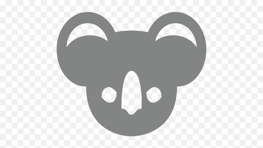 Koala Id 8666 Emojicouk - Dot,Koala Bear Emoji