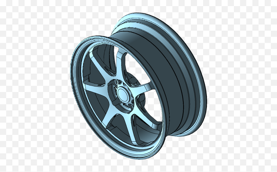 Mugen Gp Forged Wheel 18 3d Cad Model Library Grabcad - Rim Emoji,Work Emotion 11r 18x7.5