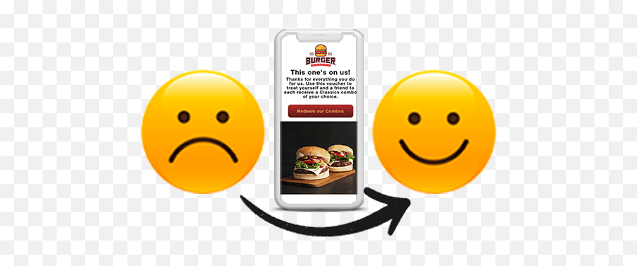 Automated Digital Customer Care Vouchers For Restaurants Emoji,Thanks A Lot Emoticon