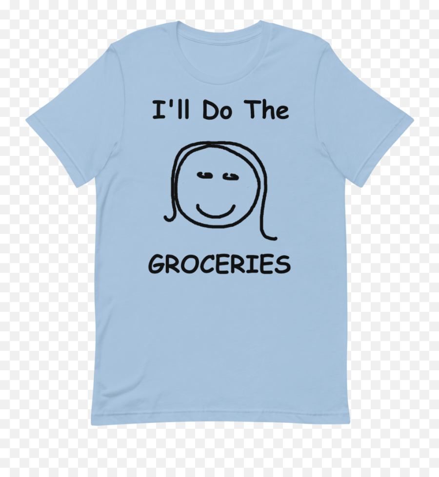 Iu0027ll Do The Groceries Thanks Honey - Pair Of Shirts Emoji,Grocery Shopping Emoticon