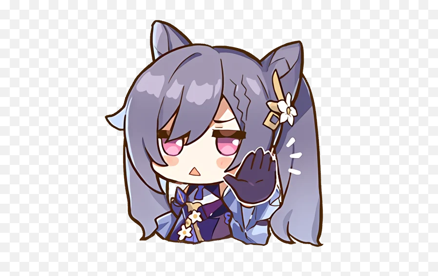 Telegram Sticker 2 From Collection Genshin Impact Official Emoji,Dre:zero Emojis For Discord