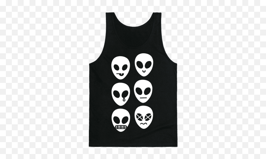 Shrug Emoji Tank Tops - Trainers Who Say Last One Are The Reason I Have Trust Issues,Alien Emoji Shirts