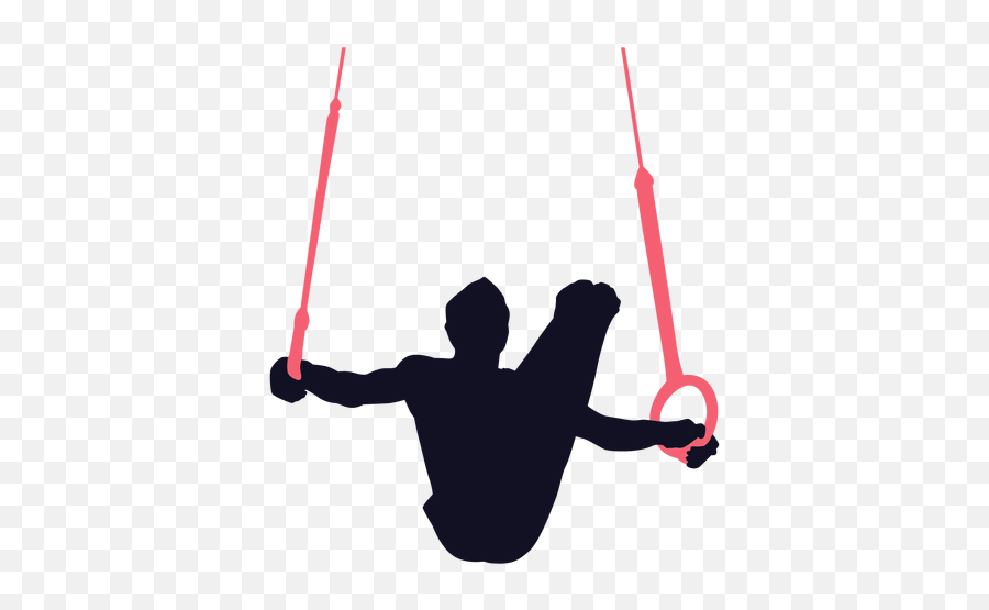 Mens Fitness - Silhouette Gymnastics Rings Emoji,Olympic Rings Emoji