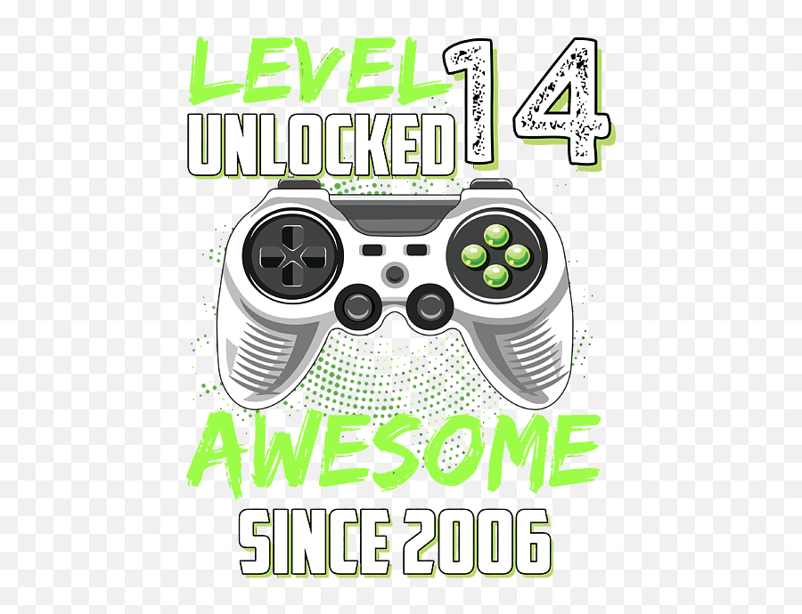 Awesome 2006 Level 14 Unlocked Video Game 14th Birthday Gift Emoji,Eggplant Emoji Costume Instagram