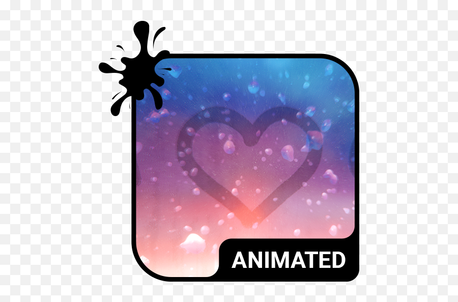 Rain Love Animated Keyboard Live - Girly Emoji,Love Emoticons Animated