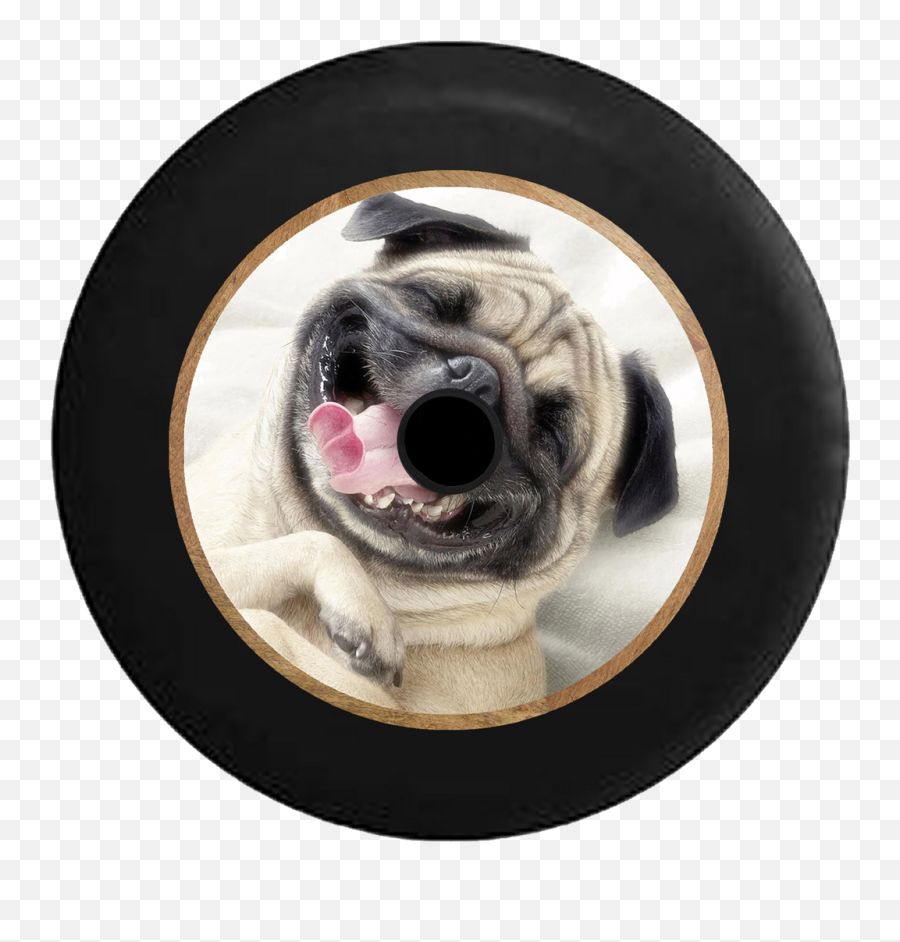 Jl Hole Animal Tire Covers U2013 Tirecoverpro Emoji,Black Pug Emojis