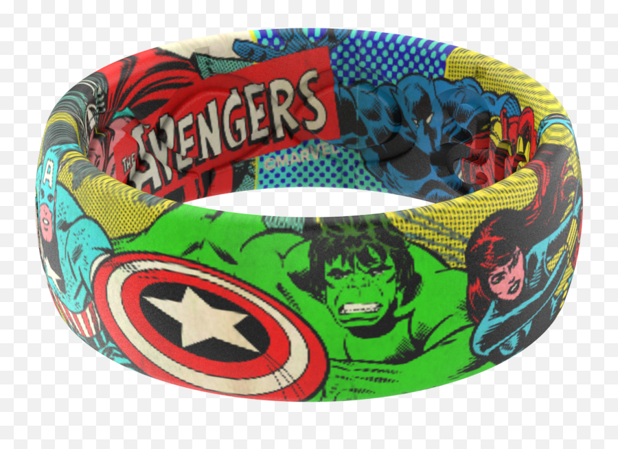 Avengers Classic Comic Silicone Ring Groove Life In 2021 Emoji,Black And White Avengers Emojis