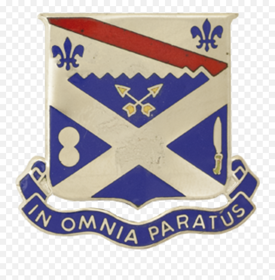 18th Infantry Unit Crest - In Omnia Paratus Emoji,Military Chevrons Emojis