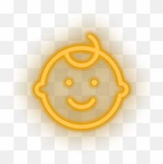 Boy Children Neon Sign - Family Babies Kids Led Neon Decor Emoji,Star Eyes Emojie